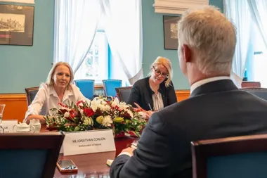 Ambasador Irlandii wybrał Poznań na pierwszą wizytę poza Warszawą