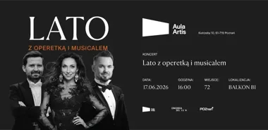 Lato z Operetką i Musicalem" – letni koncert dla seniorów w Poznaniu