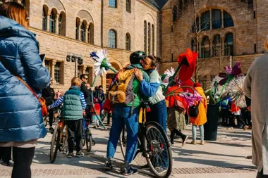 Wiosna na Otwartym Dziedzińcu Zamku – muzyka, animacje i Rowerowe Powitanie