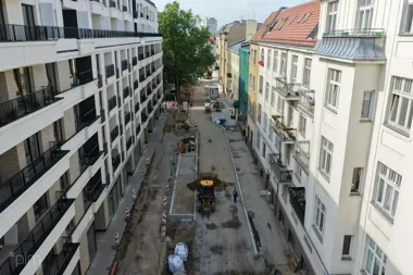Wawrzyniaka nabiera kształtu. Remont na Jeżycach wchodzi w ostatnią fazę