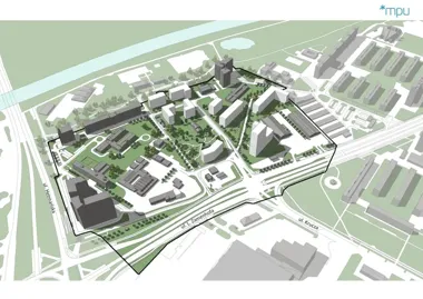 Na terenach po HCP powstanie park i nowe bloki. Rada miasta uchwaliła plan