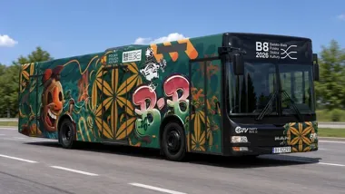 Mobilna galeria i scena na Rynku Łazarskim. Przyjedzie autobus PSK 2026