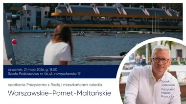Prezydent spotka się z mieszkańcami Warszawskiego, Pometu i Maltańskiego