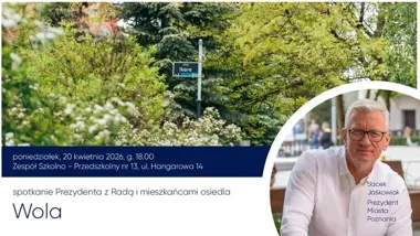 Na Woli prezydent najpierw usiądzie z radą osiedla, potem z mieszkańcami