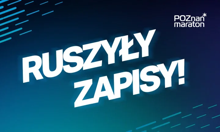Ruszyły zapisy na jubileuszowy 25. Poznań Maraton – limit 8 tys. miejsc