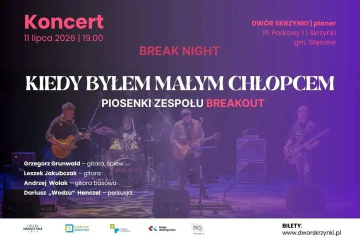 Breakout wraca na scenę. W Skrzynkach zagra Break Night