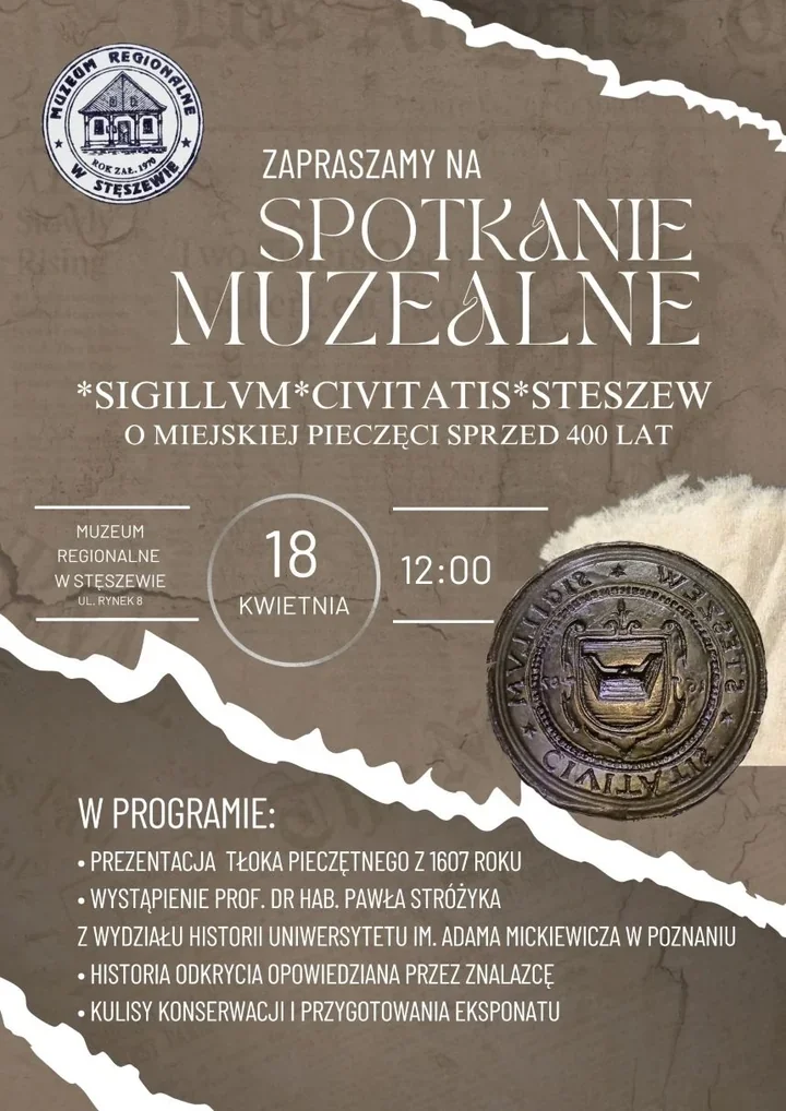 W Stęszewie wraca pieczęć sprzed czterech stuleci i jej niezwykłe losy
