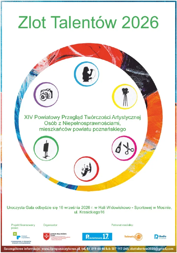 Pokaz twórczości i integracji – finał Zlotu Talentów w Mosinie