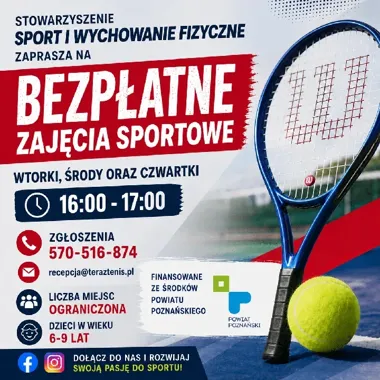 W Sobocie ruszają darmowe treningi dla dzieci i seniorów pod Poznaniem