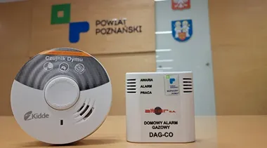 Czujki dla mieszkańców powiatu poznańskiego. Losowanie co dwa tygodnie