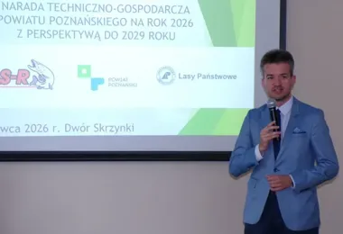 W skrzynieckim dworze ustalano przyszłość prywatnych lasów powiatu poznańskiego