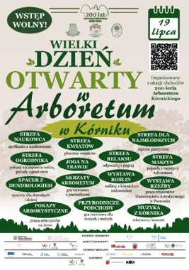 Arboretum Kórnickie otwiera jubileuszowy dzień i łączy naukę z muzyką