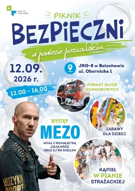 Symulator dachowania i kąpiel w pianie. Piknik w Bolechowie