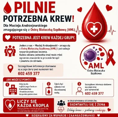 Krwiobus przy Starostwie Powiatowym. Pięć godzin na oddanie krwi