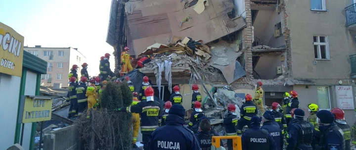 Wybuch gazu na Dębcu ujawnia zamiar sprawcy - pięć ofiar, budynek częściowo zawalony