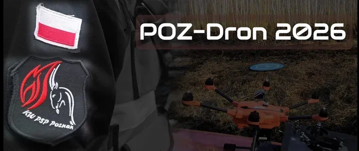 Nieznany dron na ziemi jak ładunek. Strażacy ustalili zasady działań