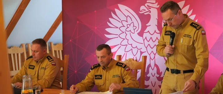 Strażacy z Wielkopolski obradowali w symbolicznym miejscu nad zmianami i sprzętem