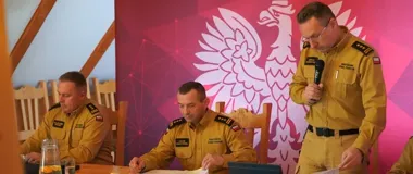 Strażacy z Wielkopolski obradowali w symbolicznym miejscu nad zmianami i sprzętem