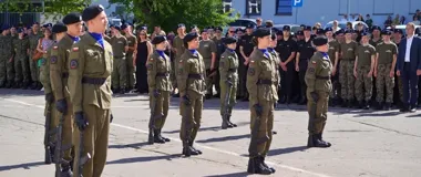 W Poznaniu zakończenie roku z musztrą paradną i gośćmi ze służb