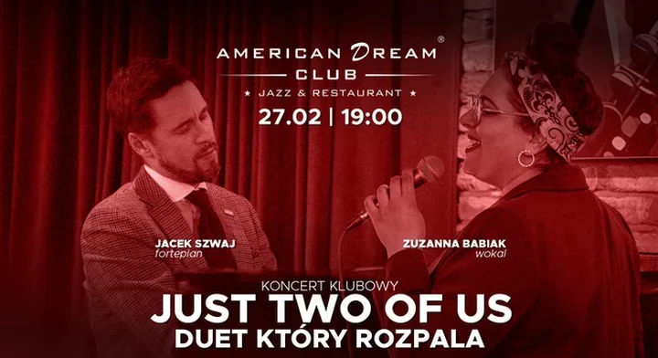 Duet Szwaj–Babiak zaprasza na kameralny wieczór w American Dream Club