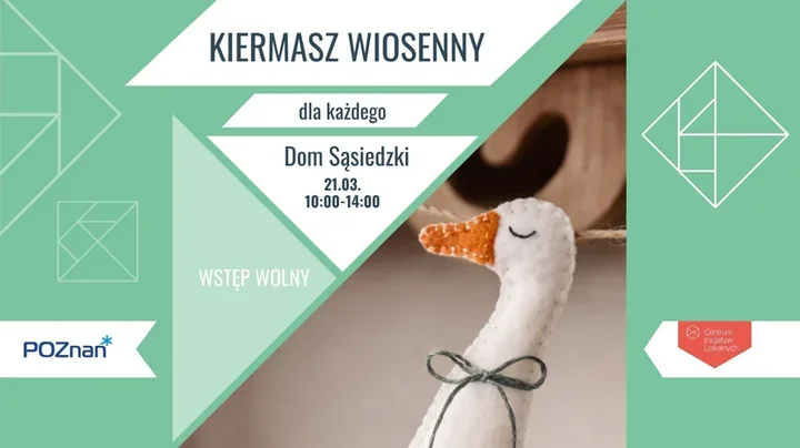 Wiosenny kiermasz w Domu Sąsiedzkim przyniesie ozdoby, dekoracje i prezenty
