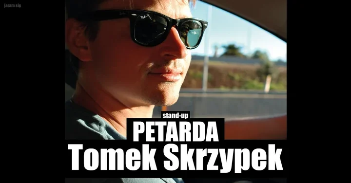 Tomek Skrzypek zapowiada „Petarda” – stand-up z zasadami i biletem za **59 zł**
