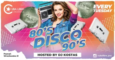 Poznań tańczy w rytmie lat 80. i 90. DJ Kostas poprowadzi disco party