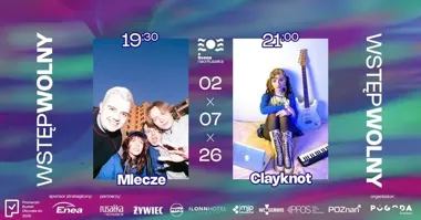 Dwa różne brzmienia nad Rusałką. Mlecze i Clayknot zagrają za darmo