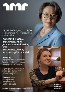 Młode głosy zabrzmią w Akademii Muzycznej. Wstęp będzie wolny