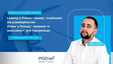 Leasing bez gwiazdek w umowach pokażą podczas ukraińskiego szkolenia online