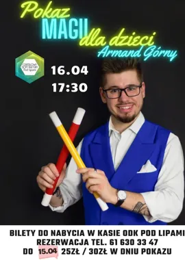 Armand Górny szykuje dla dzieci iluzję z Japonii, Chin i Australii