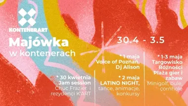 KontenerART otwiera majówkę muzyką. Będzie jam, salsa i konkurs wokalny