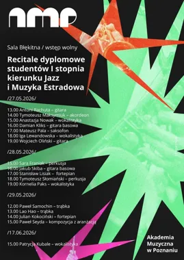Dyplomowy recital Patrycji Kubale zabrzmi w Błękitnej Sali