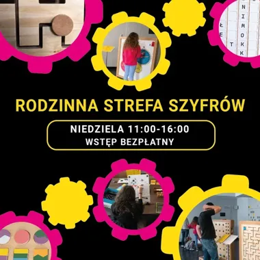 Rodzinna zabawa z szyframi w Poznaniu. Bezpłatne zajęcia dla dzieci