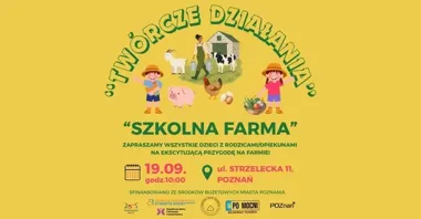 Dzieci zbudują szkolną farmę. Rodzinne warsztaty w Poznaniu