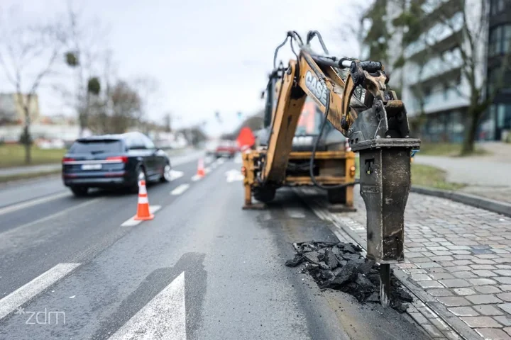 Naprawy nawierzchni w Poznaniu – miejscami utrudnienia na kilku ulicach