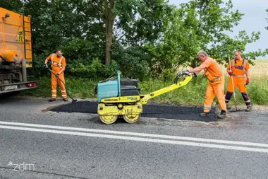 Patcher na poznańskich ulicach. Kierowcy muszą zwolnić do 30 km/h