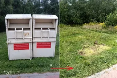Prawie 100 nielegalnych kontenerów zniknęło z poznańskich ulic