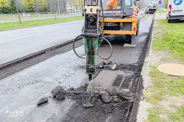 Na kilku poznańskich ulicach ruszyły naprawy nawierzchni