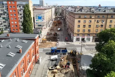Zamknięcie odcinka ul. Ratajczaka. Zmiany przy trasie tramwajowej