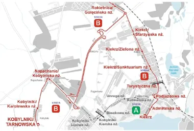 Objazd na linii 893. Znikną cztery przystanki i zmieni się trasa