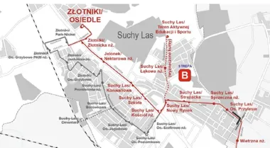 Bieg zmieni trasę autobusu linii 901. Objazd ulicą Obornicką