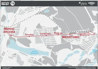 Tramwaje 6, 7 i 8 nie dojadą dalej. Zmiana na Warszawskiej