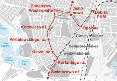 Trzy linie autobusowe ominą fragment Opolskiej. Objazd przez trzy ulice