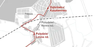 Zmiany tras autobusów 728, 729 i 257 w związku z zamknięciem przejazdu w Palędziu