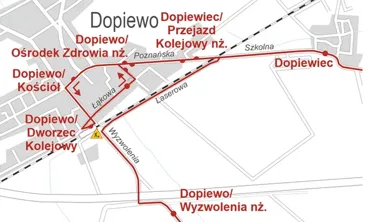 Objazdy w Dopiewie i Palędziu zmienią trasy autobusów na kilkanaście dni