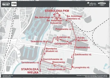 Autobus 194 pojedzie inaczej. Ułatwi dojazd do SP 63 podczas remontu Starołęckiej